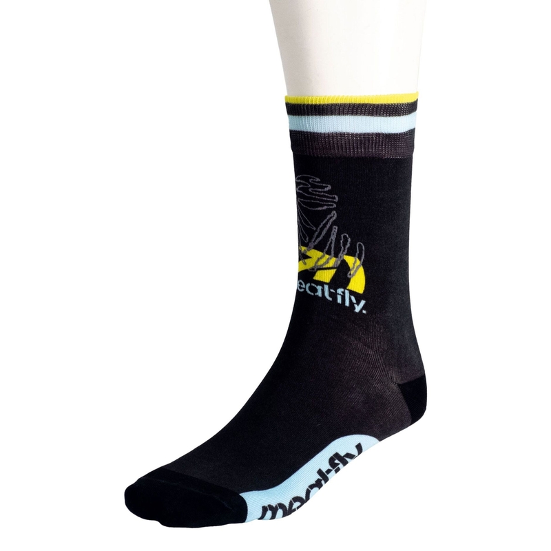 Calzini Meatfly Dakar blu-giallo