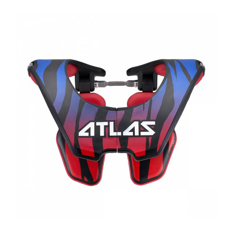 Chránič krční páteře Tyke beast, ATLAS dětský (modrá/červená, Vel. UNI)