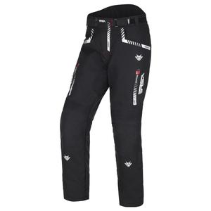 Pantaloni da moto RSA Greby 2 bianchi e neri