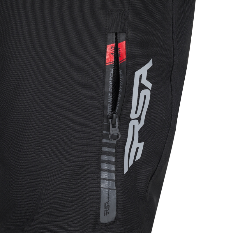 Pantaloni da moto RSA Greby 2 nero e rosa da donna
