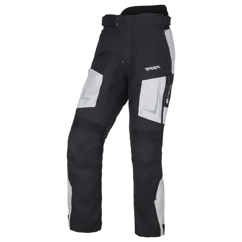 Pantaloni da moto RSA EXO 2 neri-grigi