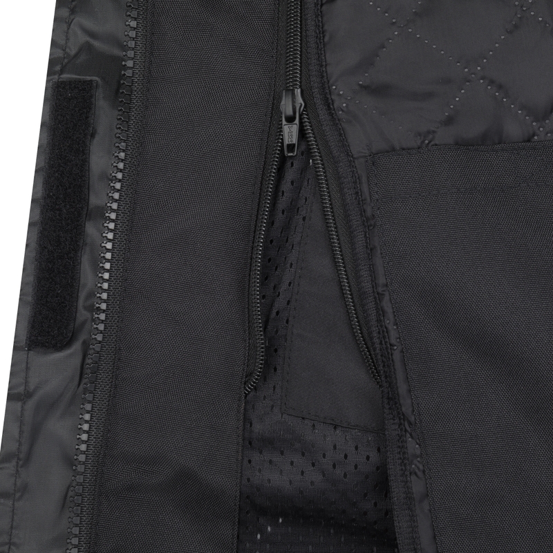 Giacca da moto da donna RSA EXO 2 nero-grigio-rosso