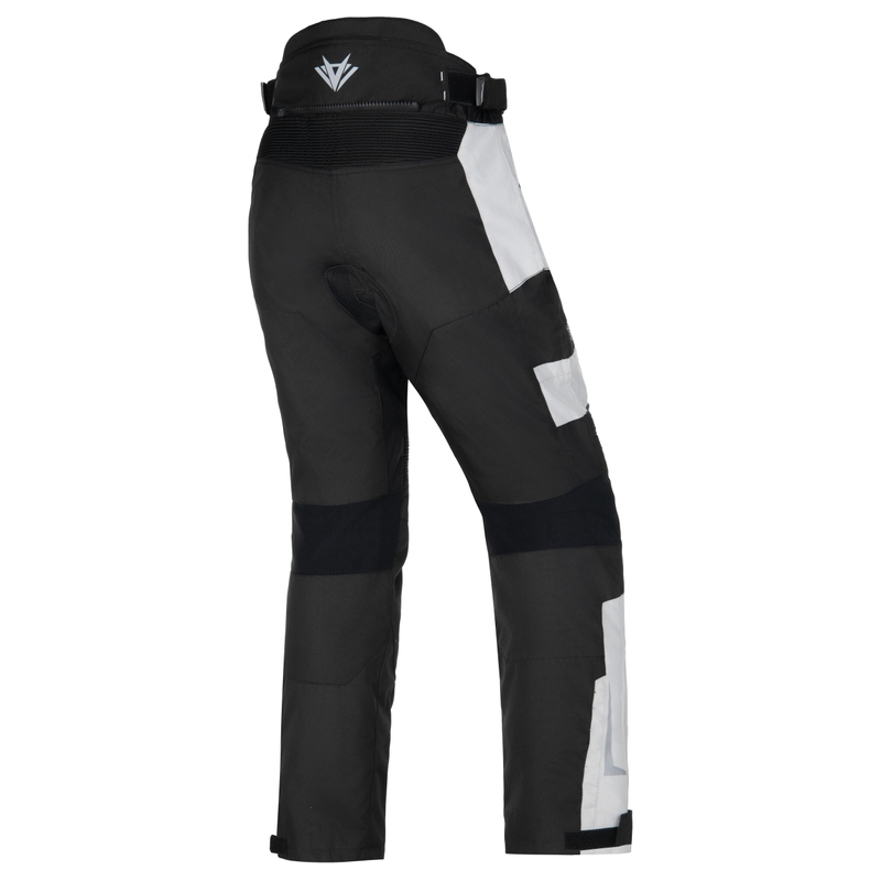 Pantaloni da moto RSA EXO 2 da donna neri-grigi
