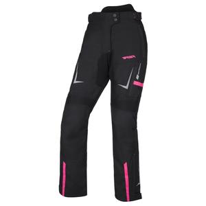 Pantaloni da moto RSA EXO 2 da donna neri-rosa