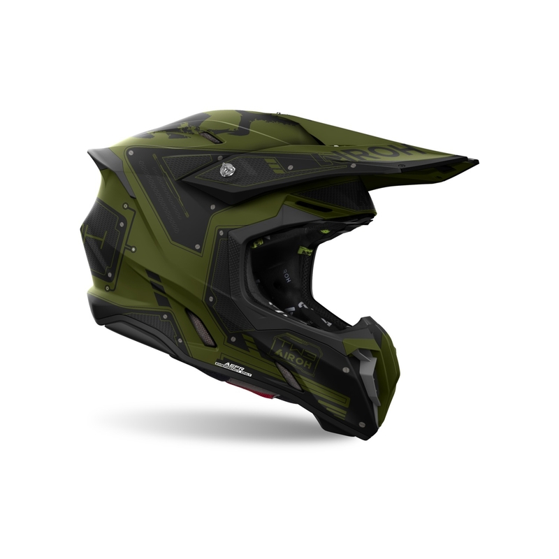 Casco motocross Airoh Twist 3 Military opaco