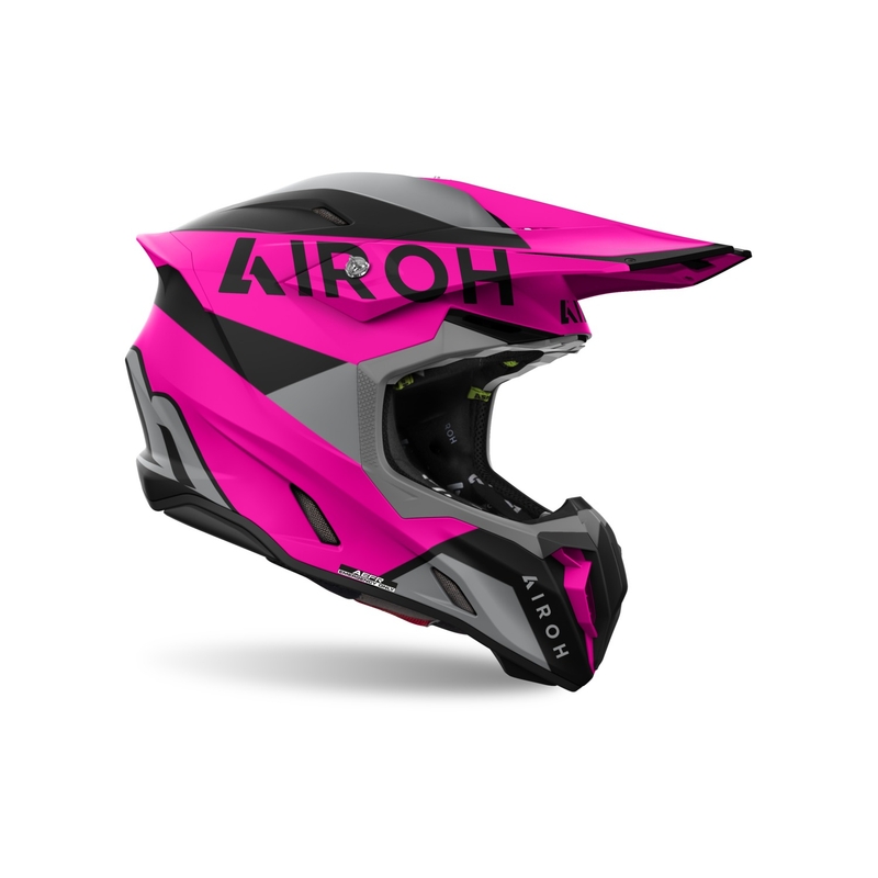 Casco motocross Airoh Twist 3 King rosa opaco