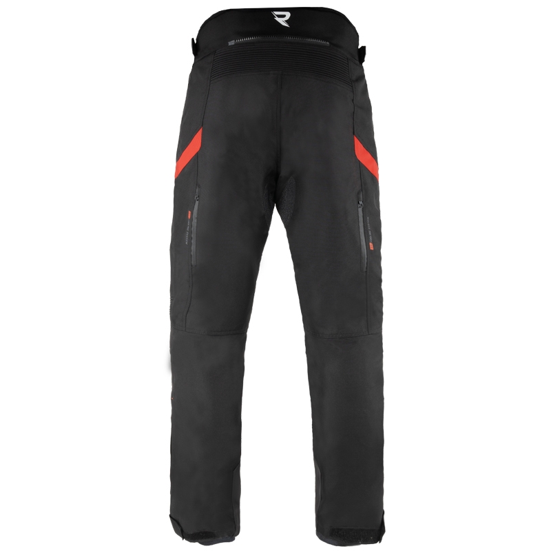 Pantaloni da moto Street Racer Vix neri e rossi