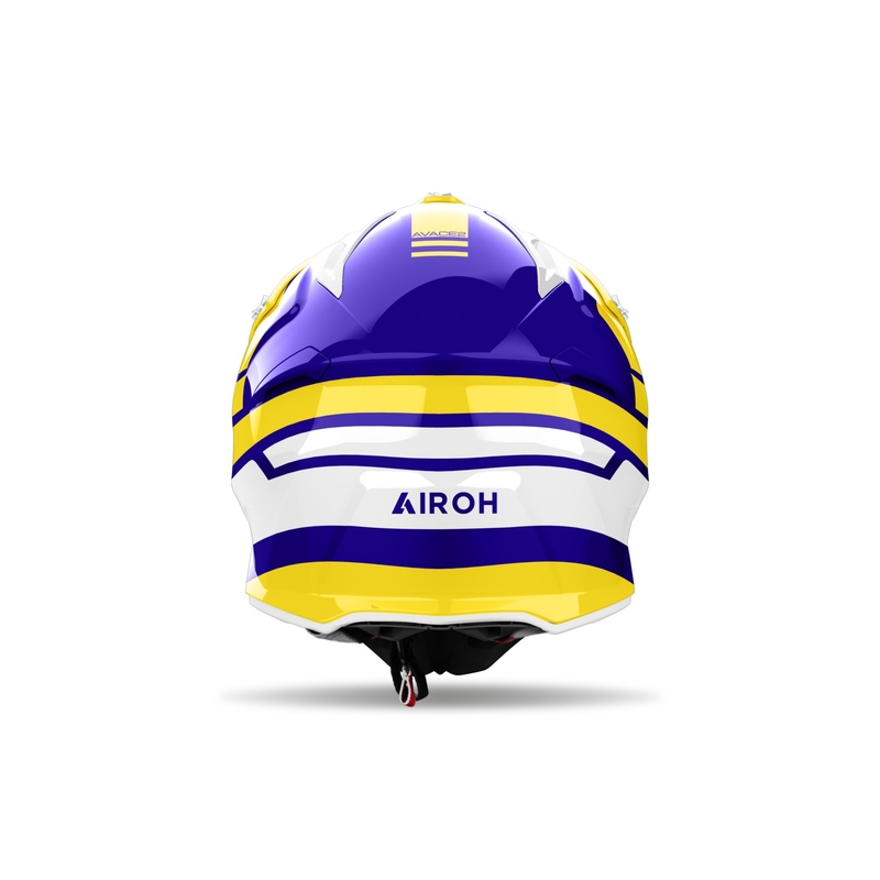 Casco da motocross Airoh Aviator Ace 2 Sake Giallo lucido