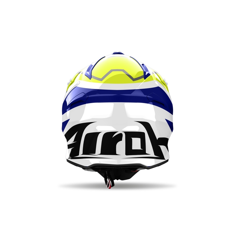 Casco da motocross Airoh Aviator Ace 2 Ground Giallo lucido
