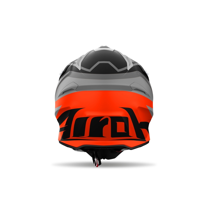 Casco da motocross Airoh Aviator Ace 2 Ground arancione opaco