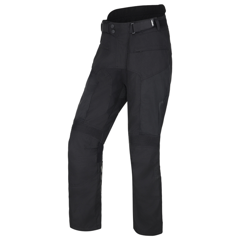 Pantaloni moto RSA Bolt neri corti