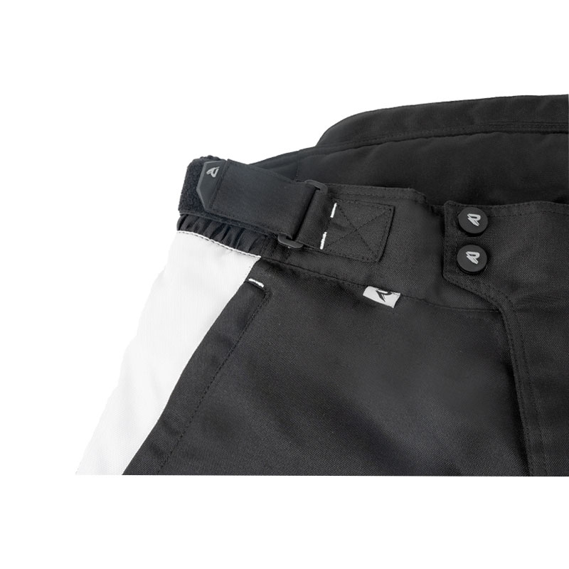 Pantaloni moto Street Racer All Season neri e grigi