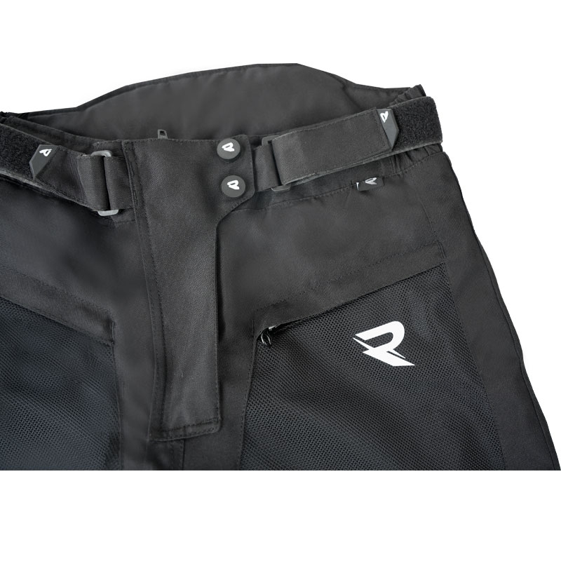 Pantaloni moto donna Street Racer Betty II Air Nero