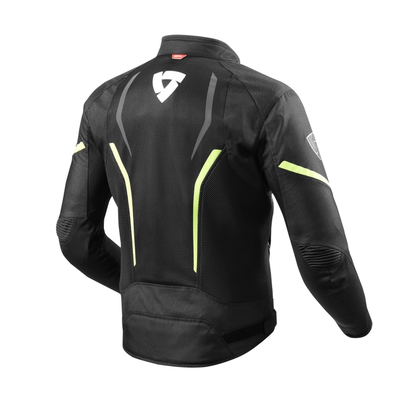 Bunda na motorku Revit GT-R Air 2 černo-fluo žlutá výprodej