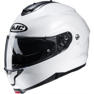 Casco moto apribile Casco HJC C91N Solido bianco perla