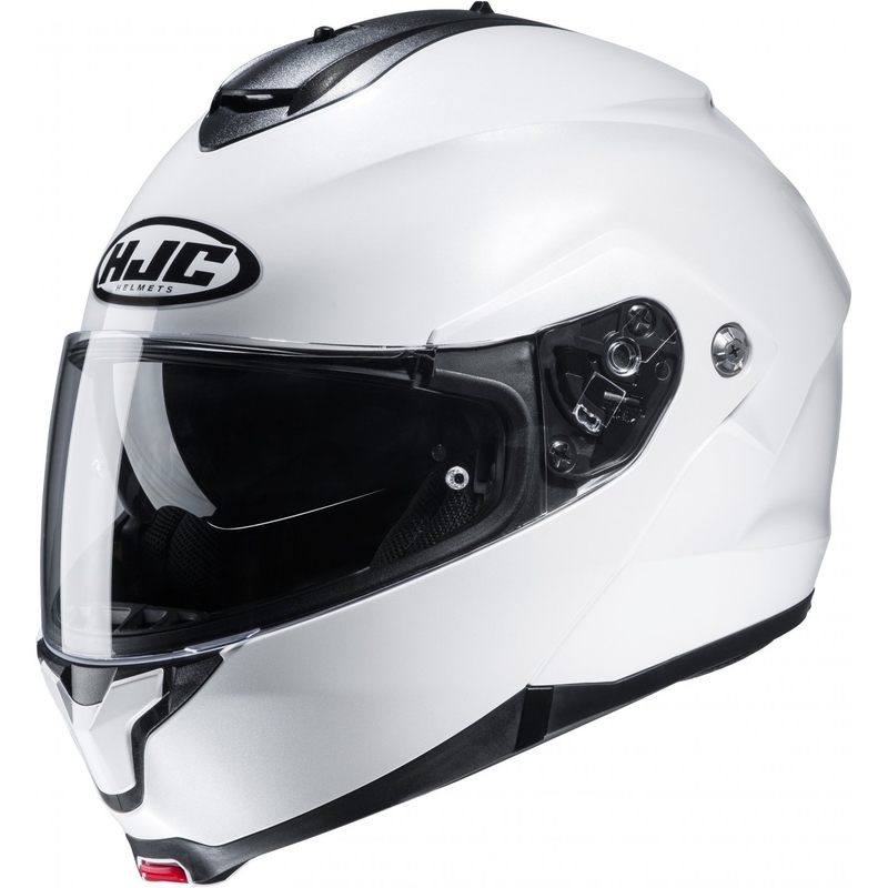 Casco moto apribile Casco HJC C91N Solido bianco perla