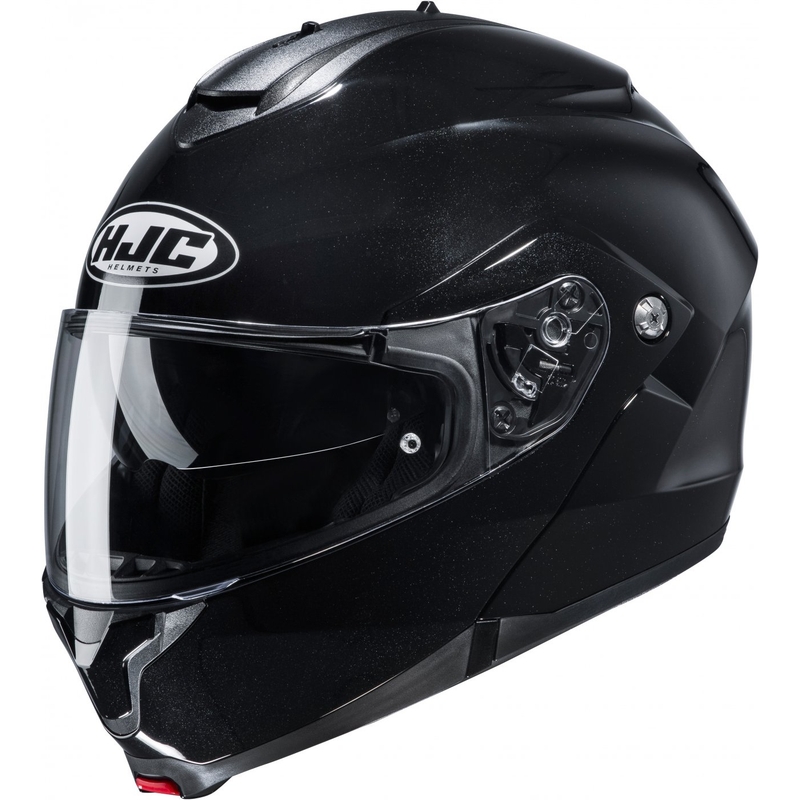 Casco moto apribile HJC C91N Solido nero metallizzato