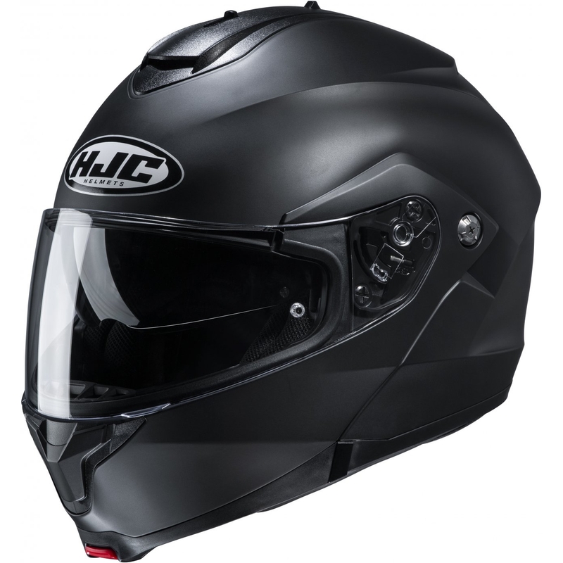 Casco da moto apribile HJC C91N Solid semi nero