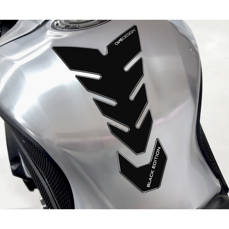 Stampa del coperchio del serbatoio del carburante - Nero lucido