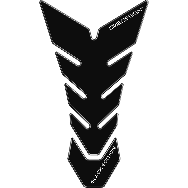 Stampa del coperchio del serbatoio del carburante - Nero lucido