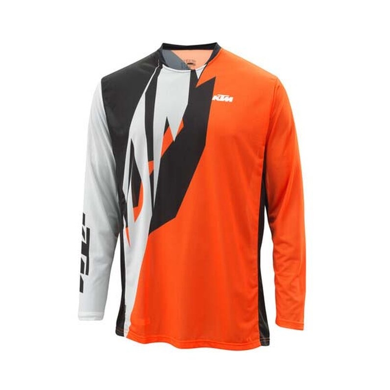 Maglia da motocross KTM Pounce arancio-nero-bianco