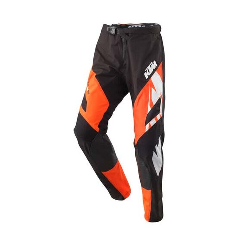 Pantaloni da motocross KTM Pounce neri-arancioni-bianchi
