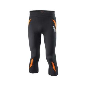 Pantaloni funzionali a 3/4 KTM Performance Summer nero-arancio Saldi