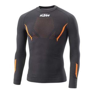 Maglietta funzionale KTM Summer Performence Long nero-arancio