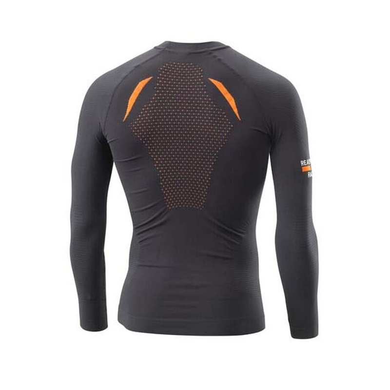 Maglietta funzionale KTM Summer Performence Long nero-arancio