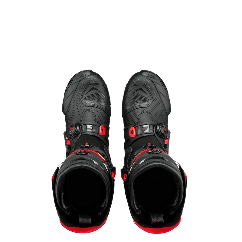 Stivali da moto SIDI REX AIR nero-rosso