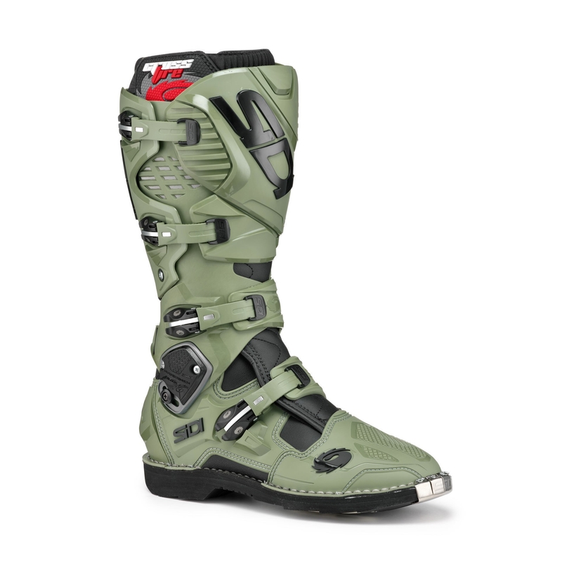 Stivali da moto SIDI CROSSFIRE 3 verde-nero
