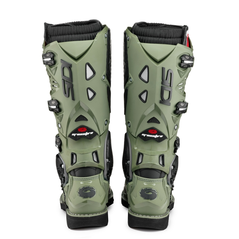Stivali da moto SIDI CROSSFIRE 3 verde-nero