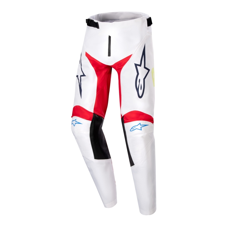 Alpinestars Racer Hana 2024 Bambini Pantaloni da Motocross Bianco e Colore