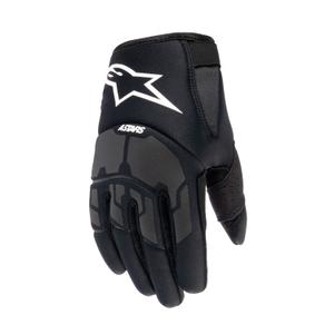 Guanti da motocross per bambini Alpinestars Thermo Shielder neri