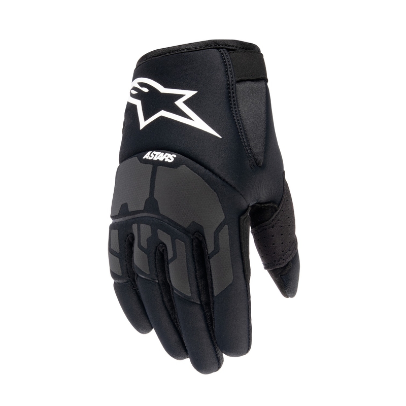 Guanti da motocross per bambini Alpinestars Thermo Shielder neri