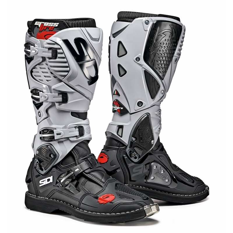 Stivali da moto SIDI CROSSFIRE 3 nero-grigio