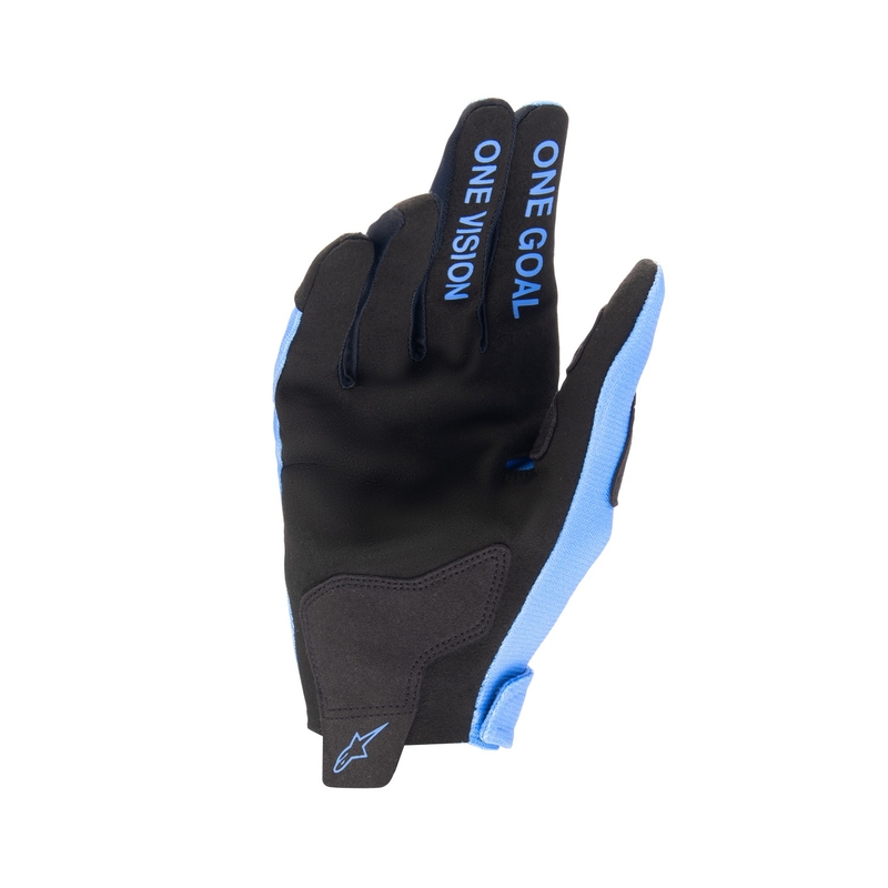Dětské motokrosové rukavice Alpinestars Radar 2024 světle modro-černé