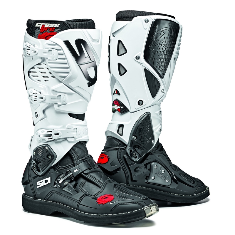 Stivali da moto SIDI CROSSFIRE 3 bianco e nero