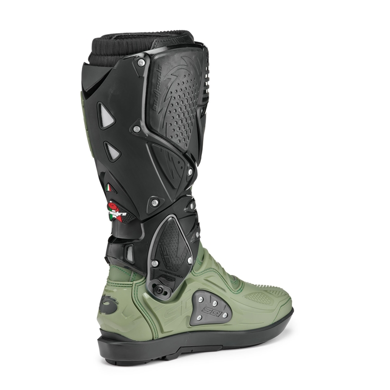 Stivali da moto SIDI CROSSFIRE 3 SRS verde-nero