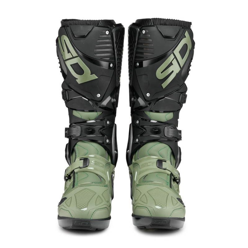 Stivali da moto SIDI CROSSFIRE 3 SRS verde-nero