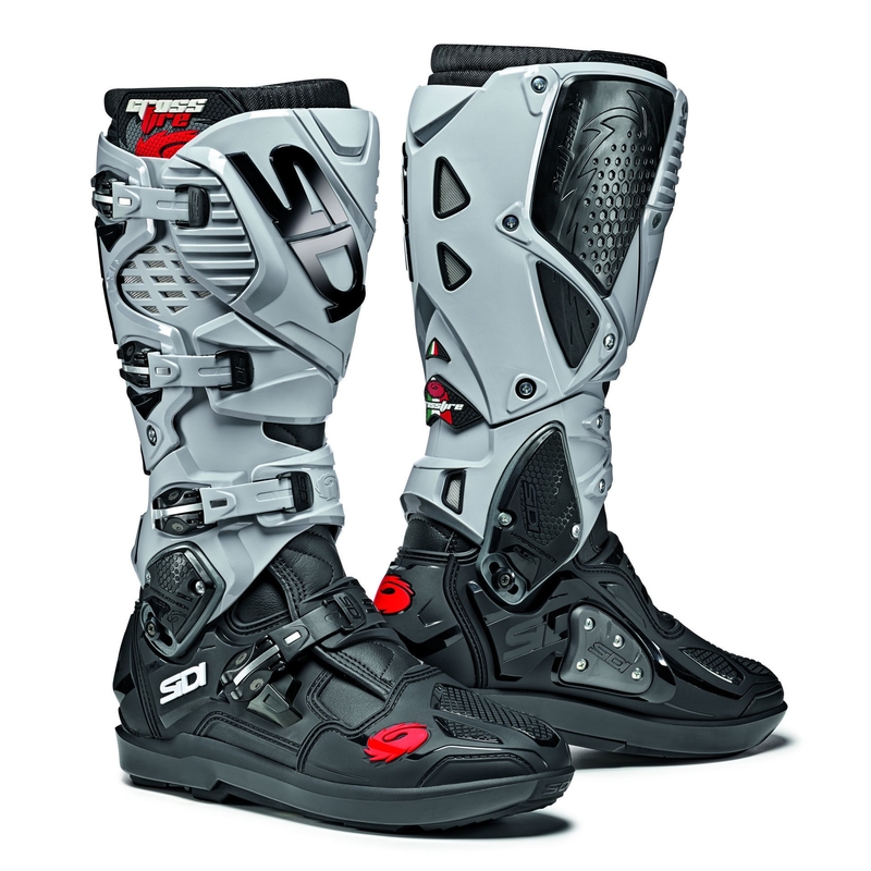 Stivali da moto SIDI CROSSFIRE 3 SRS nero-grigio