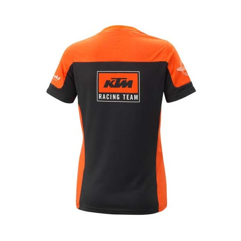 Maglietta donna KTM Team nero-arancio