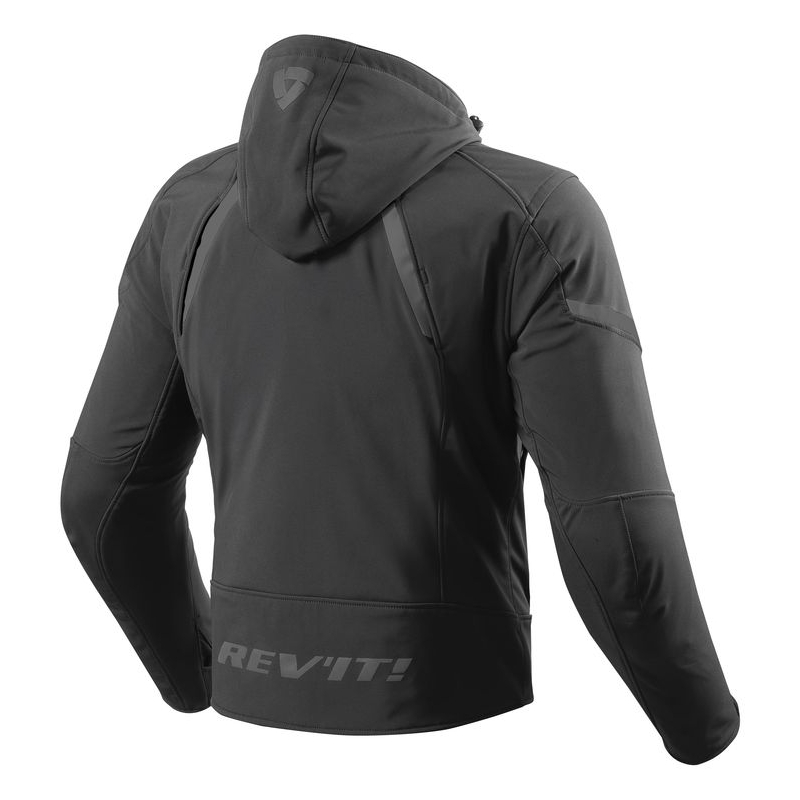 Bunda na motorku Revit Burn černá výprodej