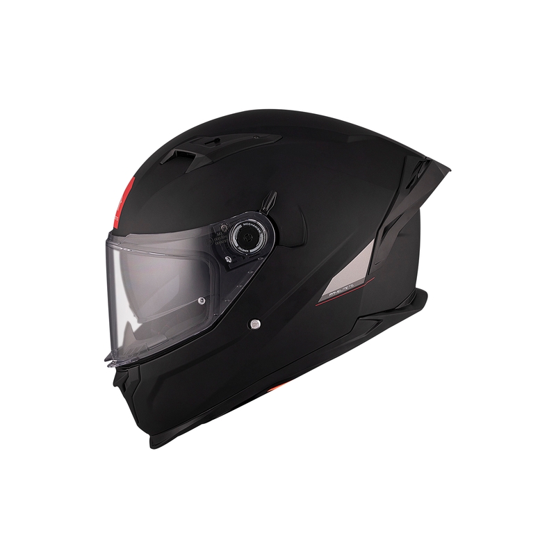 MT BRAKER SV SOLID A1 casco moto integrale nero lucido
