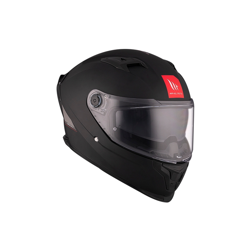 MT BRAKER SV SOLID A1 casco moto integrale nero lucido