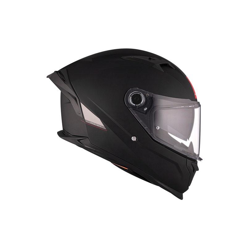MT BRAKER SV SOLID A1 casco moto integrale nero lucido
