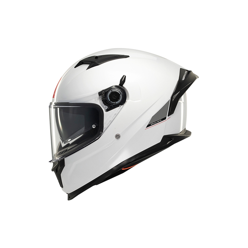 MT BRAKER SV SOLID A0 casco moto integrale bianco