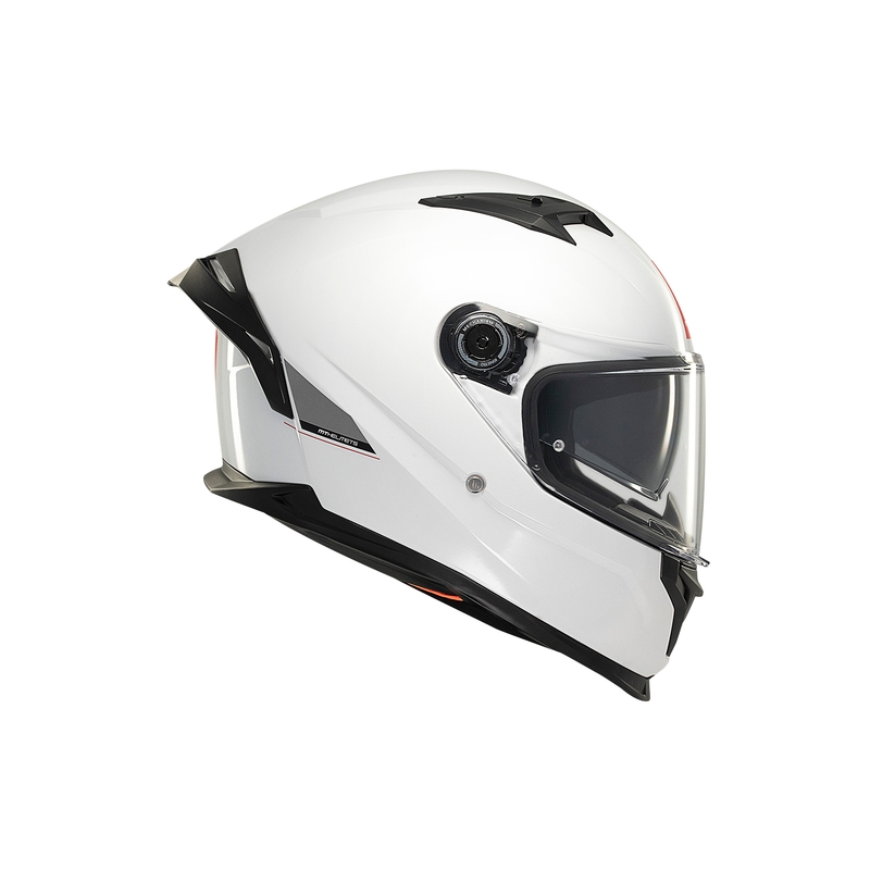 MT BRAKER SV SOLID A0 casco moto integrale bianco