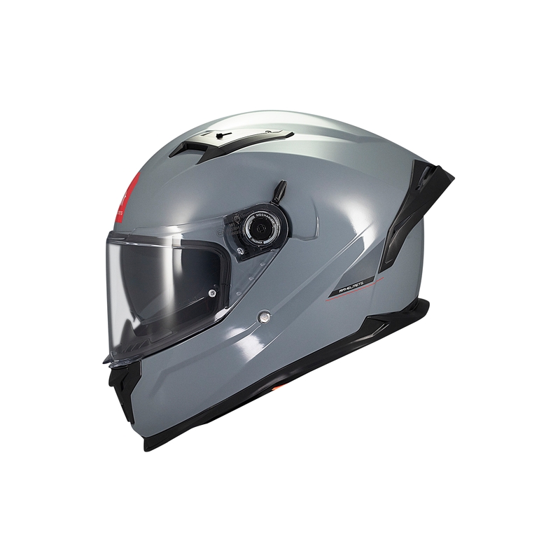 MT BRAKER SV SOLID A12 Casco moto integrale grigio