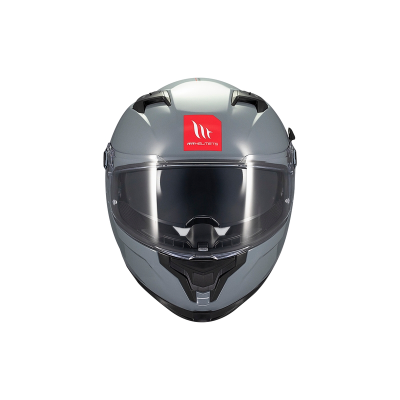 MT BRAKER SV SOLID A12 Casco moto integrale grigio